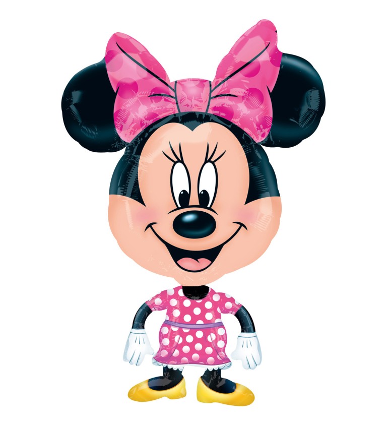 Minnie Mouse - chodící balónek