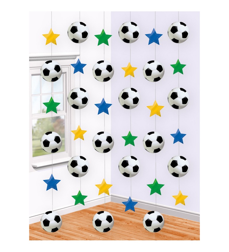 Závěsná dekorace - fotbal