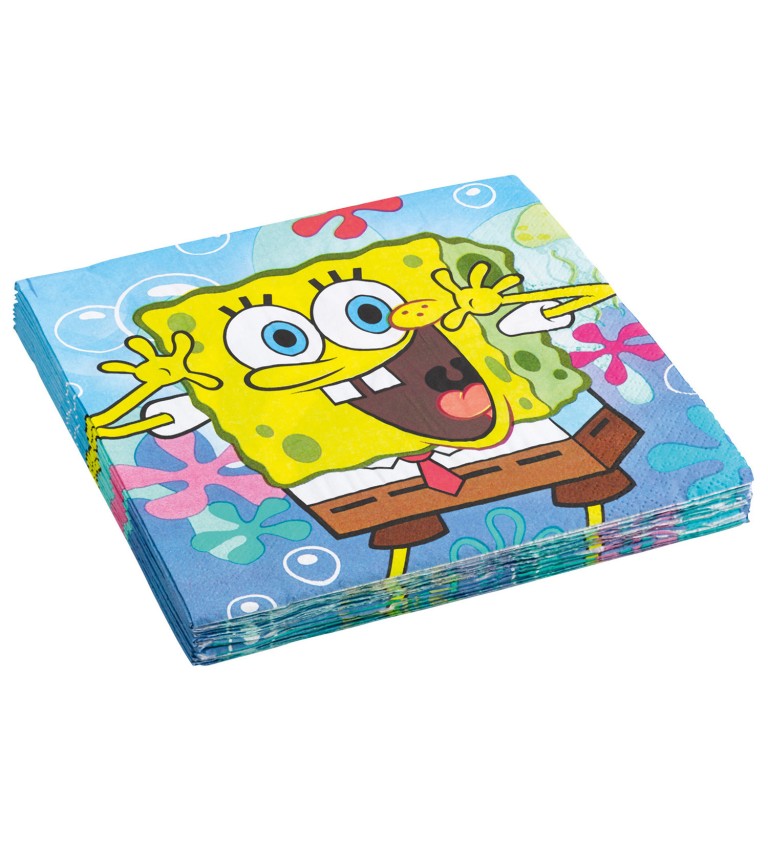 Sponge Bob - Papírové ubrousky