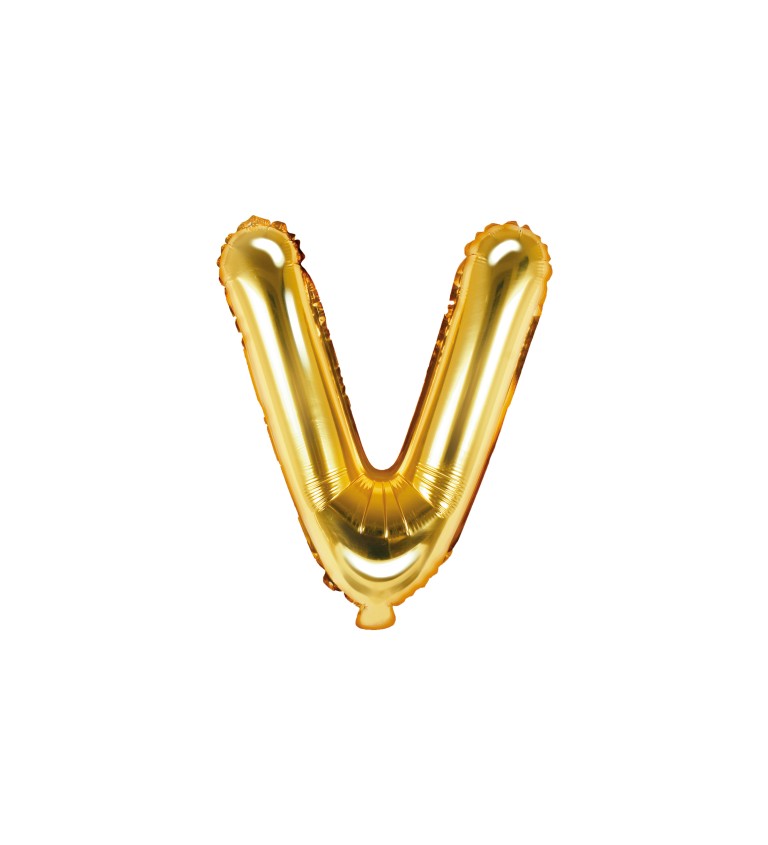 Zlatý mini balónek V