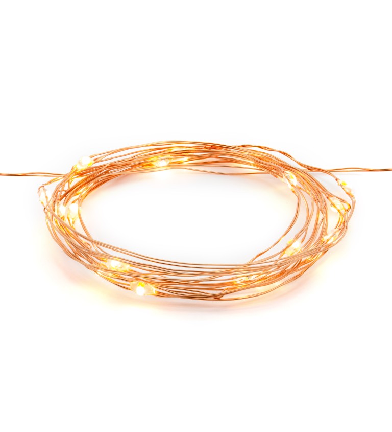 Dekorativní řetěz - LED světýlka