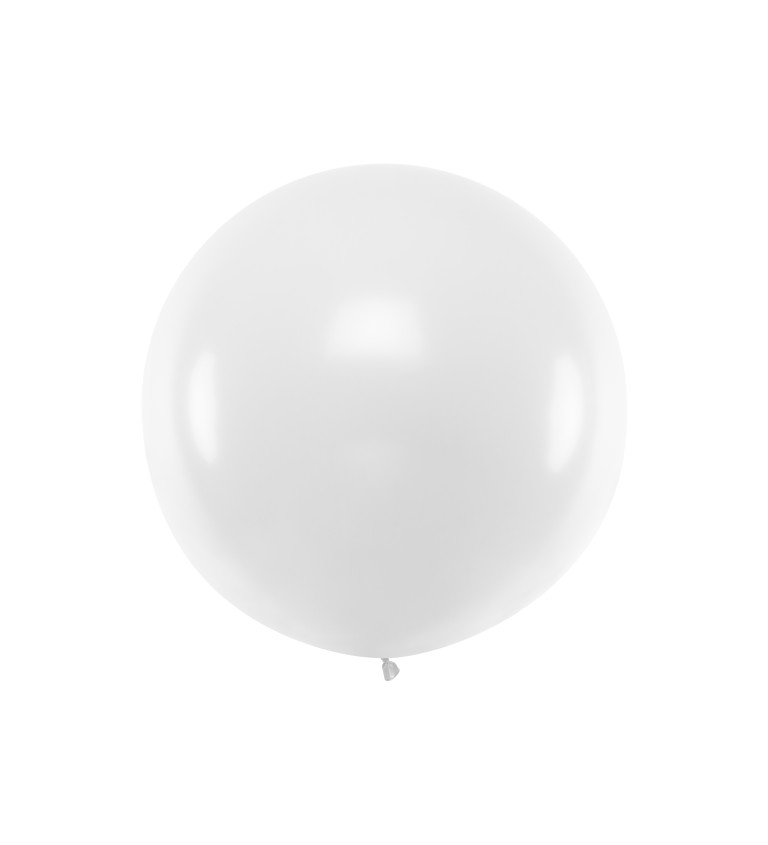 Obří balónek bílý