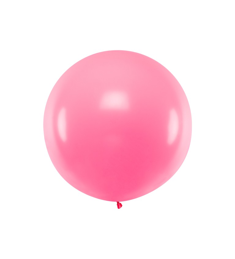 Obří balónek - růžový