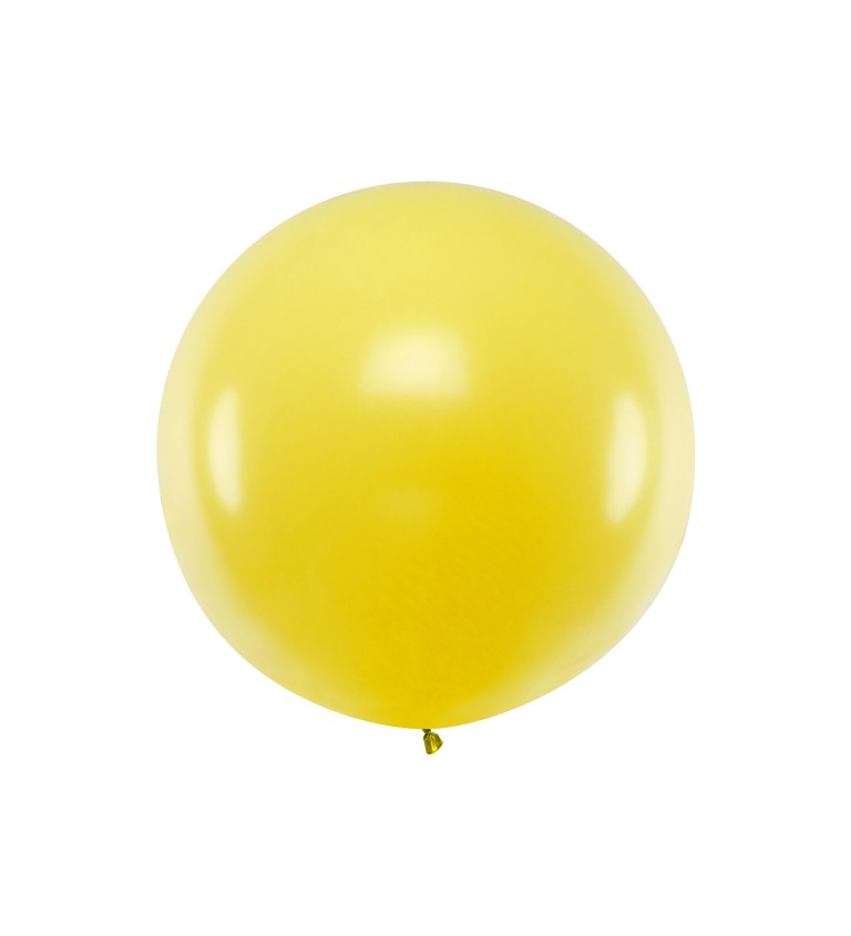 Obří balónek žlutý