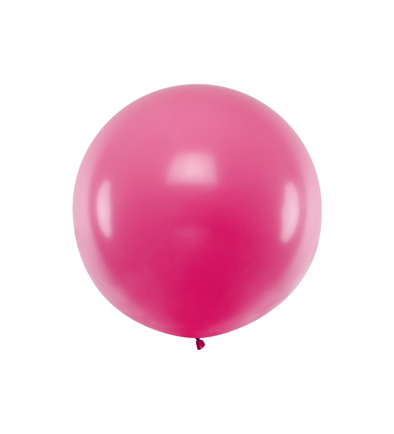 Obří balónek růžový