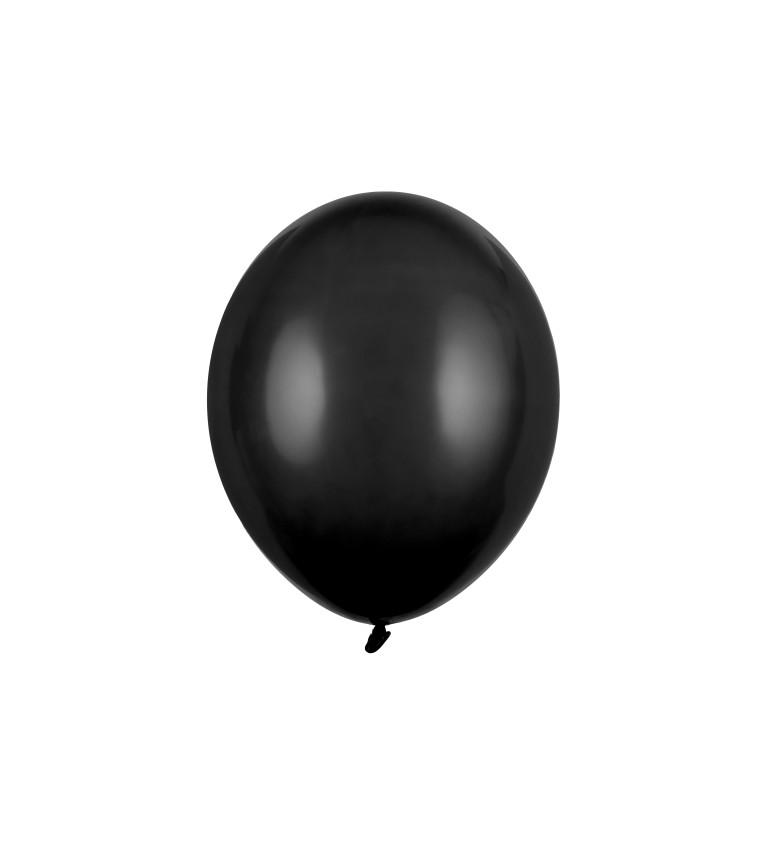 Černý latexový balónek - 10 ks