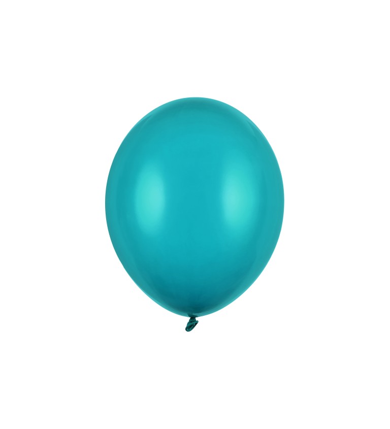 Tyrkysový latexový balónek - 10 ks