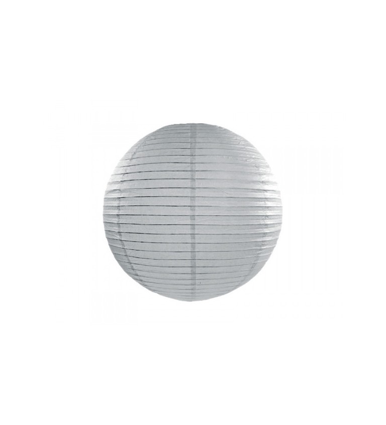 Lampión šedý - 35 cm