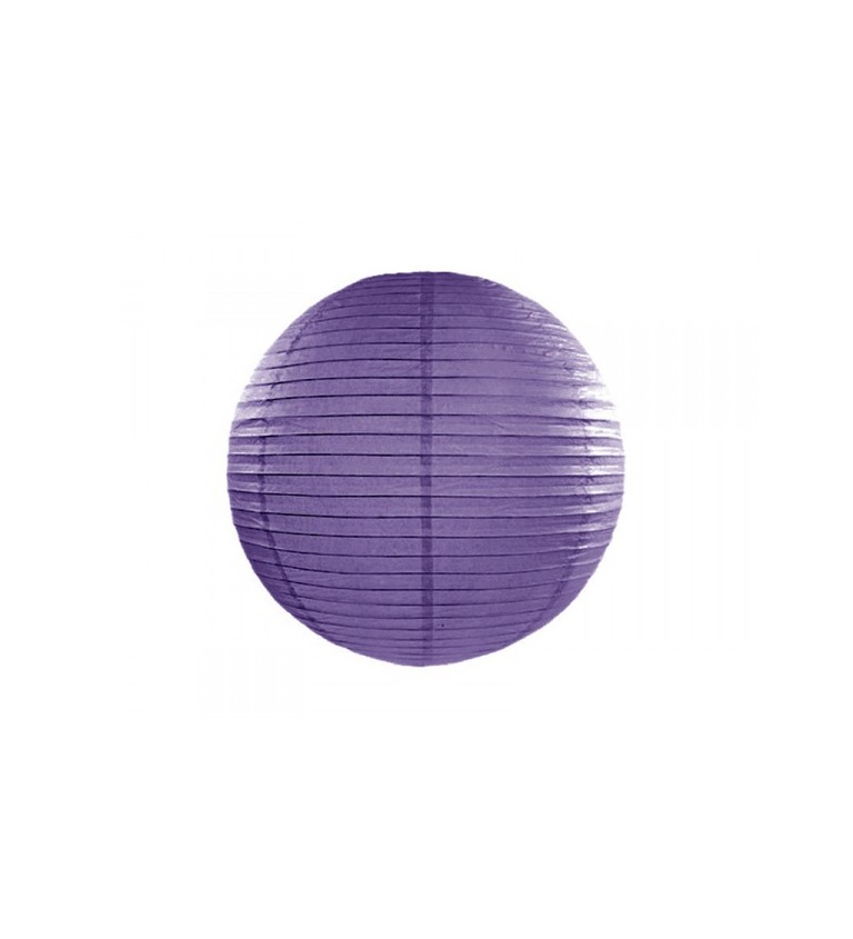 Lampión fialový - 45 cm
