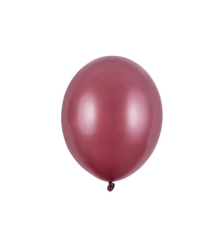 Latexové balónky hnědočervené 30cm.