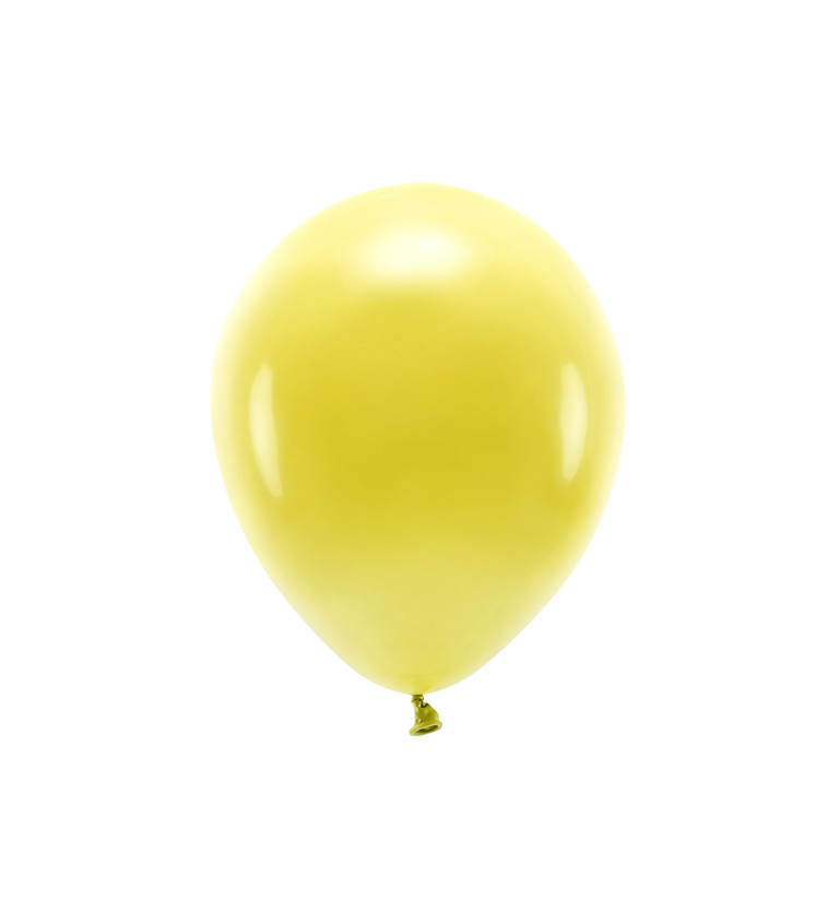 ECO balónky tmavě žluté