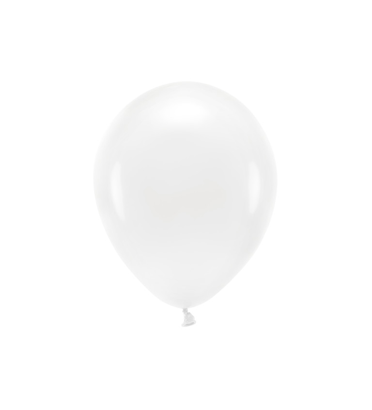 ECO balonky bile (pastel)