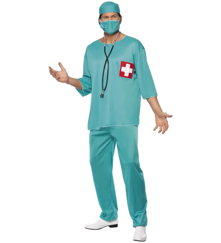 Kostým - Chirurg s rouškou