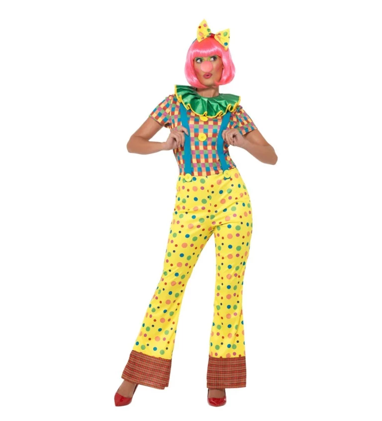 Kostým veselý klaun - dámský