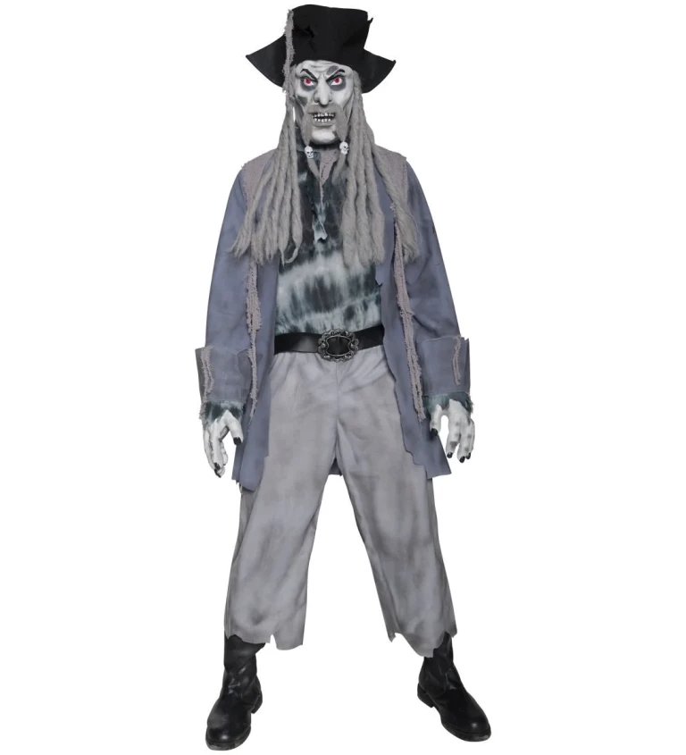 Zombie pirát s dredy