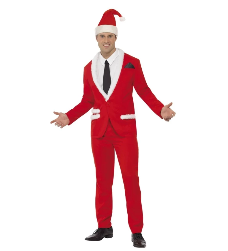 Kostým Santa v obleku