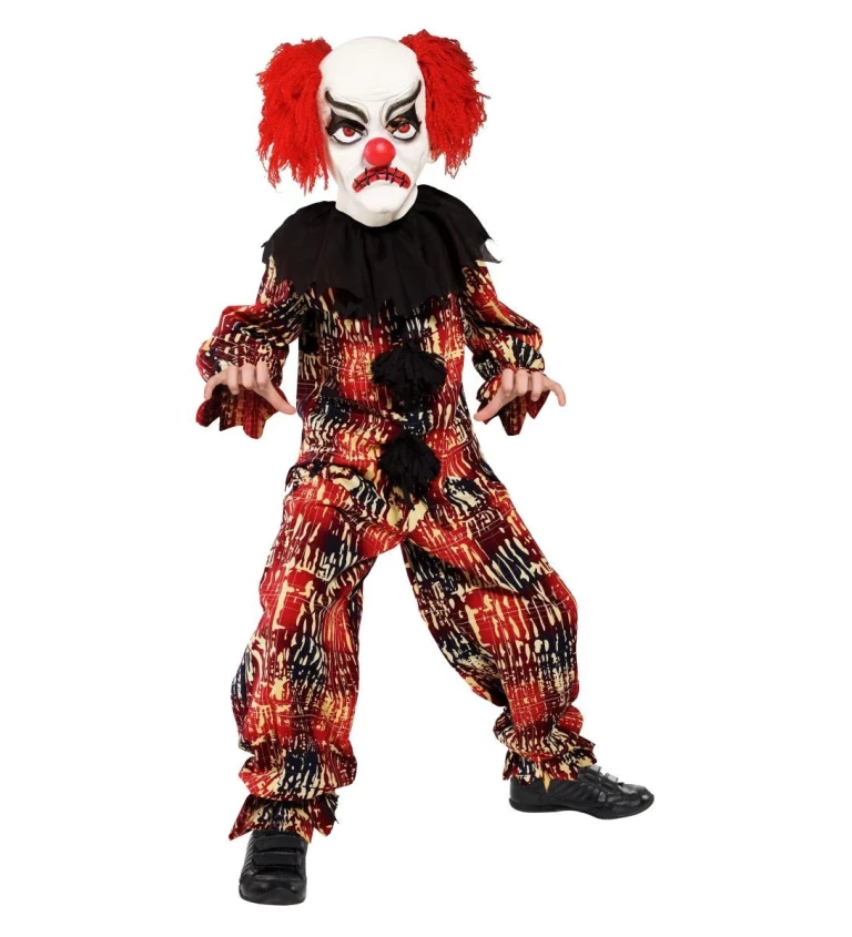 Dětský kostým -  Strašidelný klaun