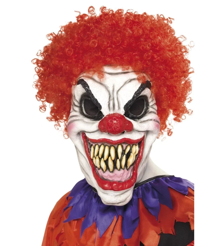 Maska - klaun s děsivými zuby II