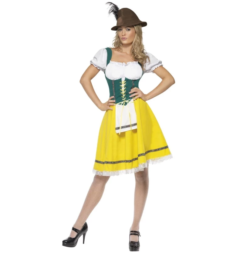 Kostým na Oktoberfest zelený - dámský