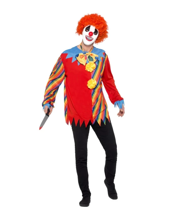 Halloweenský klaun