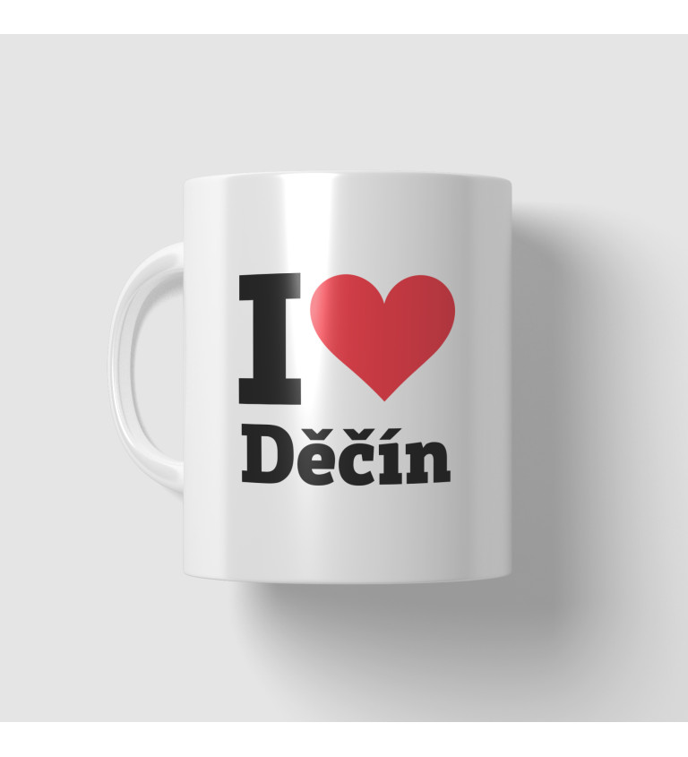 Hrnek - I love Děčín