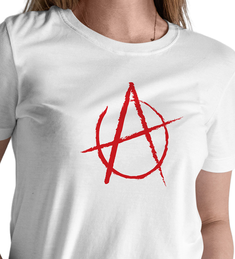 Dámské triko bílé - Anarchy