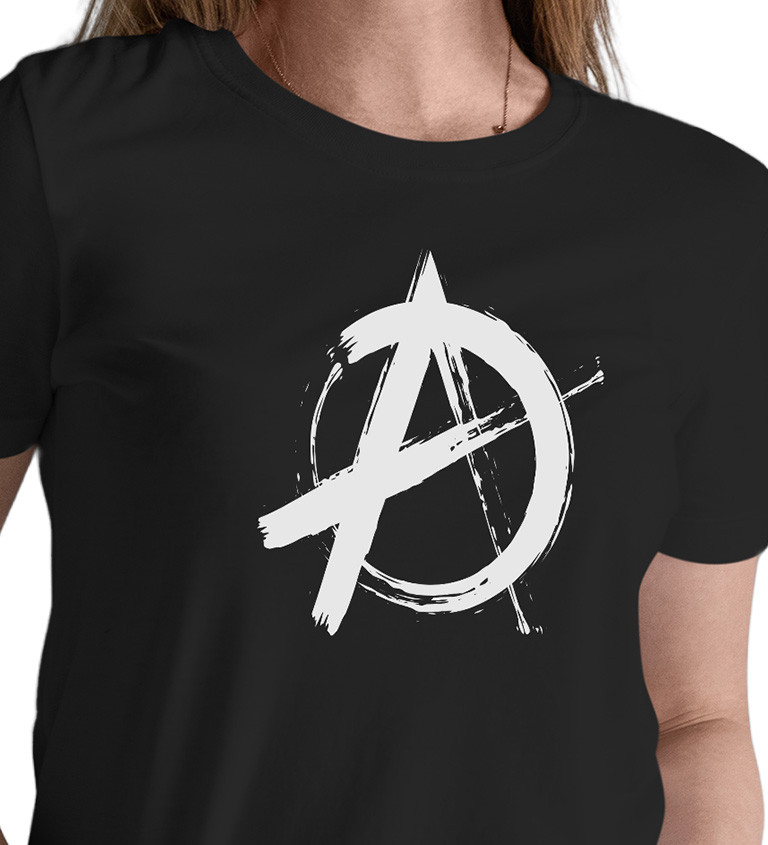 Dámské triko černé - Anarchy