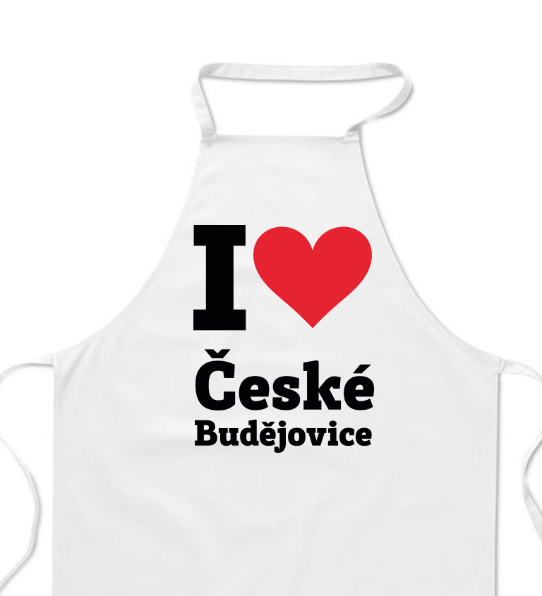 Zástěra bílá - České Budějovice