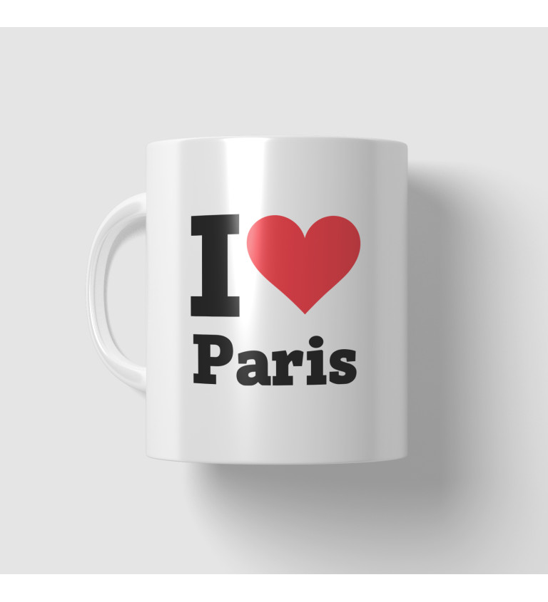 Hrnek - I love Paris