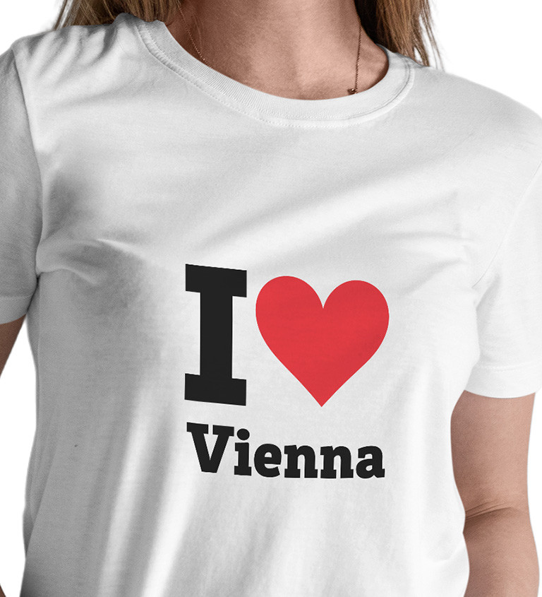 Dámské triko - I love Vienna