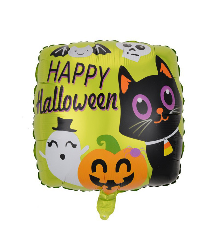 Fóliový balónek – Happy Halloween, 45 cm