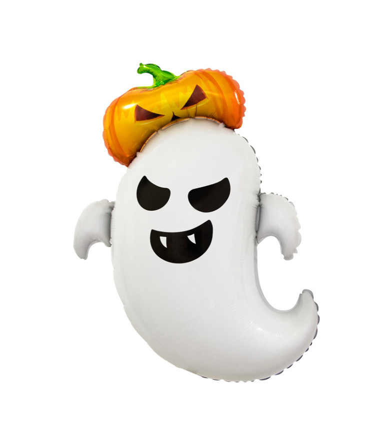 Fóliový balónek – Duch, 63 × 82 cm