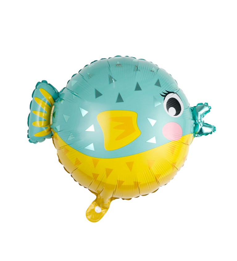 Fóliový balónek – Čtverzubec, 55 × 43 cm