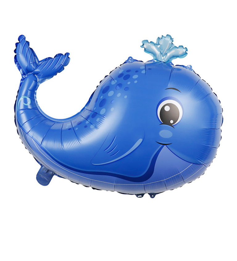 Fóliový balónek – Velryba, 58 × 79,5 cm