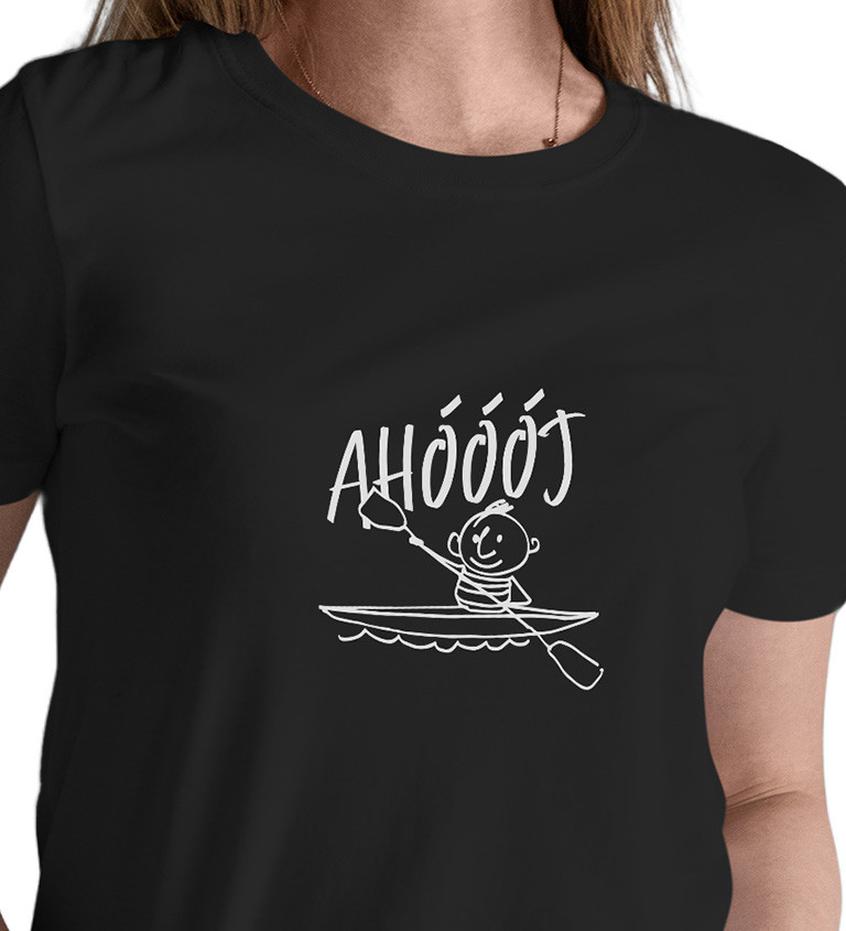 Pánské bílé tričko 3XL – Ahoooj