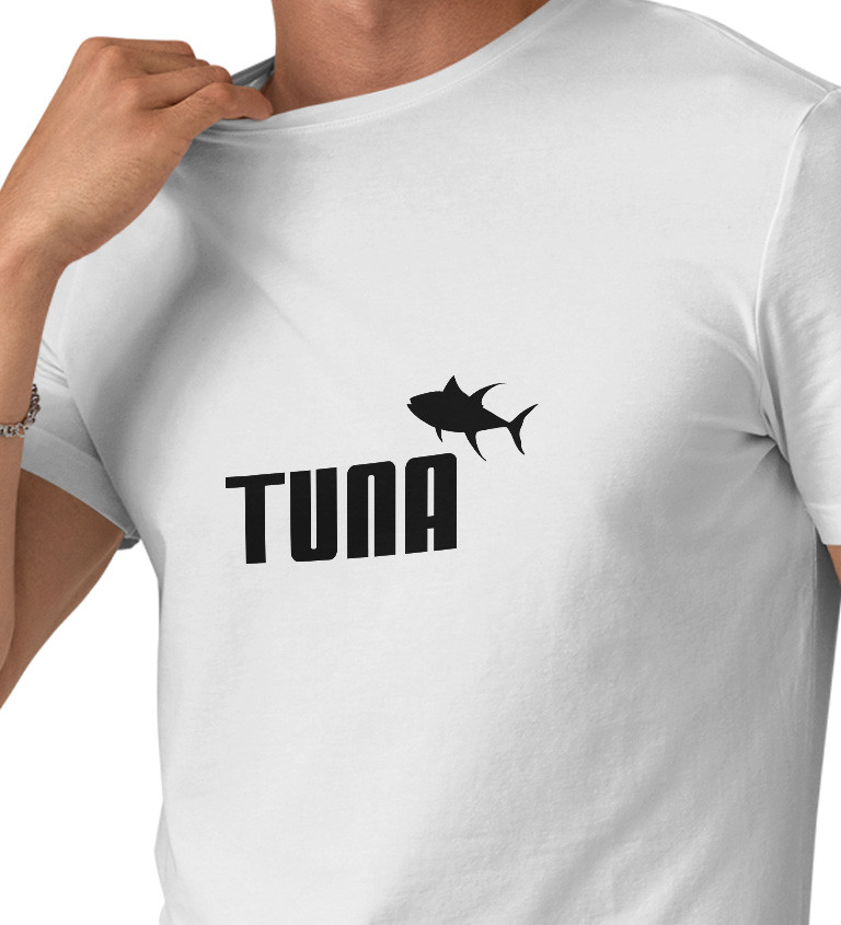 Pánské bílé tričko – Tuna