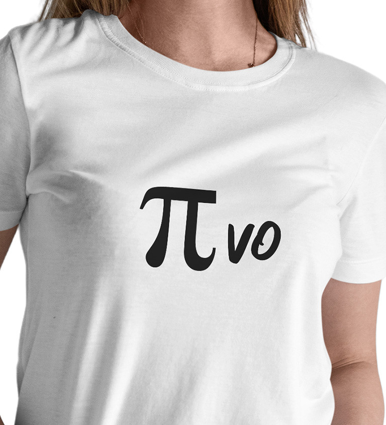 Dámské bílé tričko – Pívo