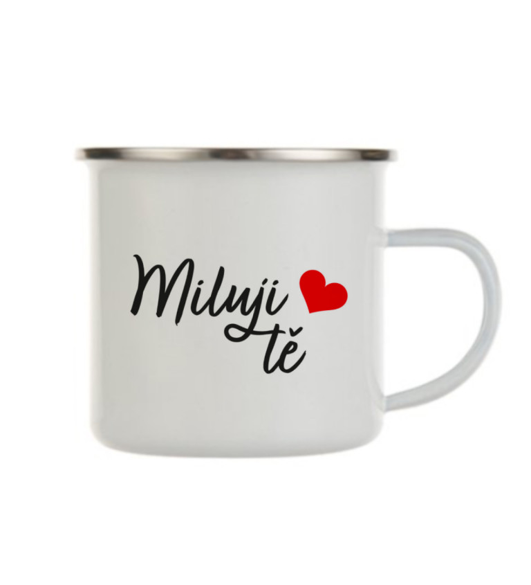 Bílý plecháček: Miluji tě