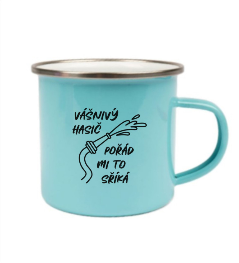 Modrý plecháček: Vášnivý hasič