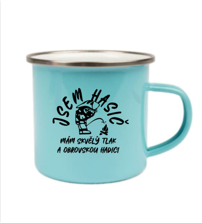 Modrý plecháček: Jsem hasič