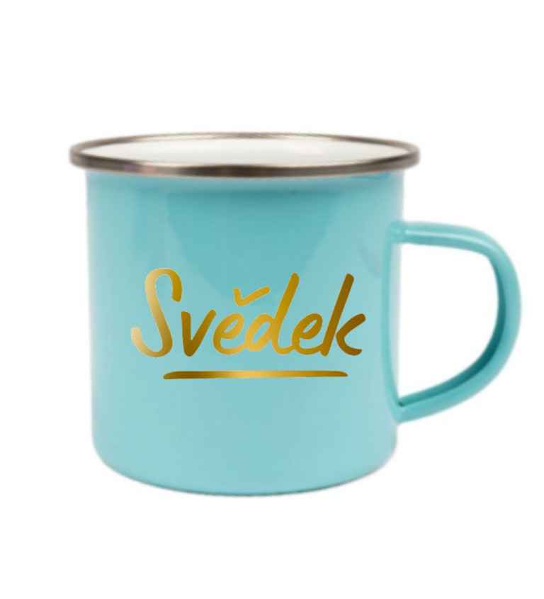 Modrý plecháček: Svědek