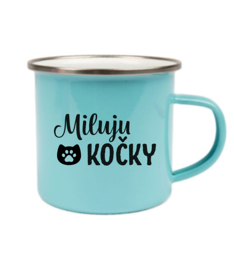 Modrý plecháček: Miluju kočky
