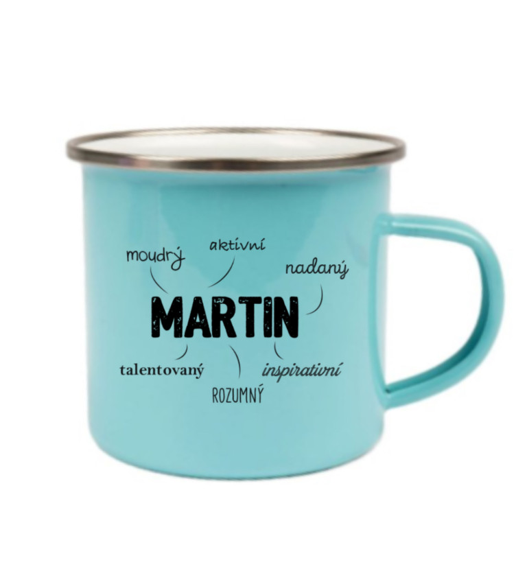 Modrý plecháček: Martin