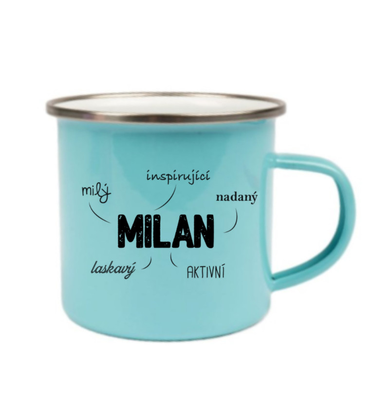 Modrý plecháček: Milan