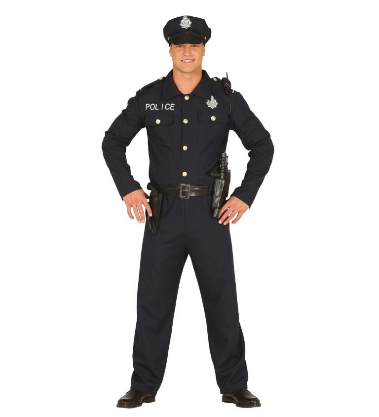 Pánský kostým Policejní velitel