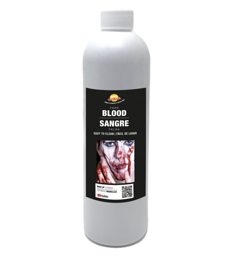 Láhev smývatelné krve 475 ml