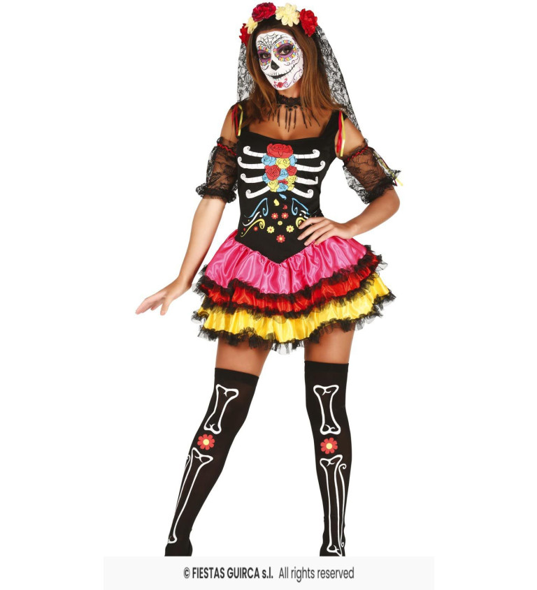 Kostým La Catrina – dámský