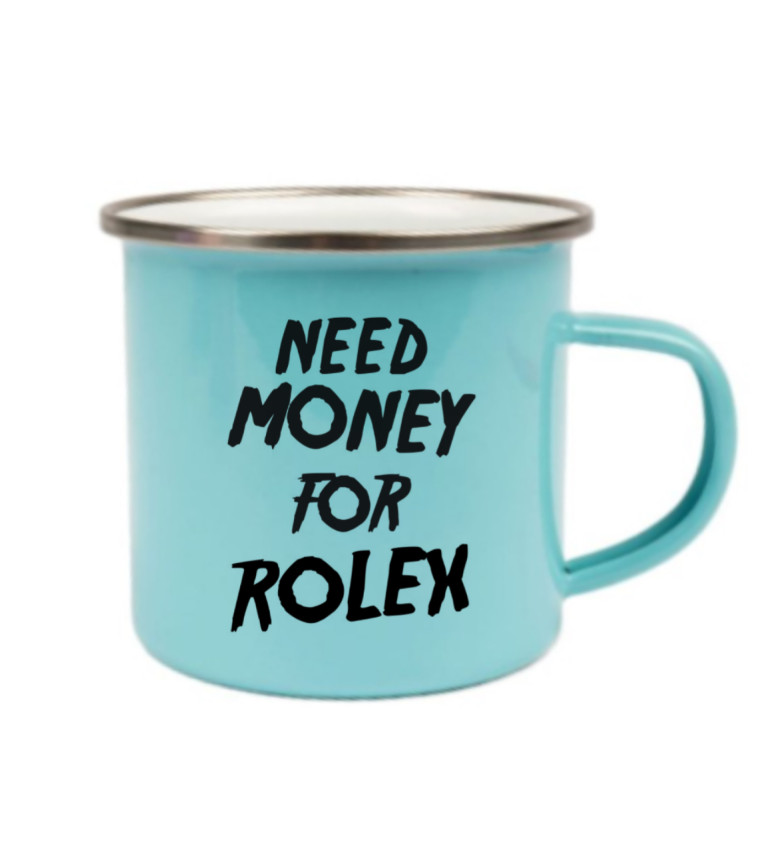 Modrý plecháček: Need money for Rolex