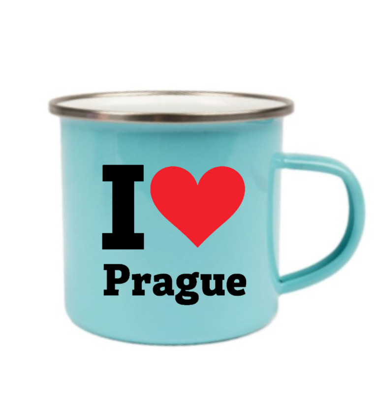 Modrý plecháček: I love Prague