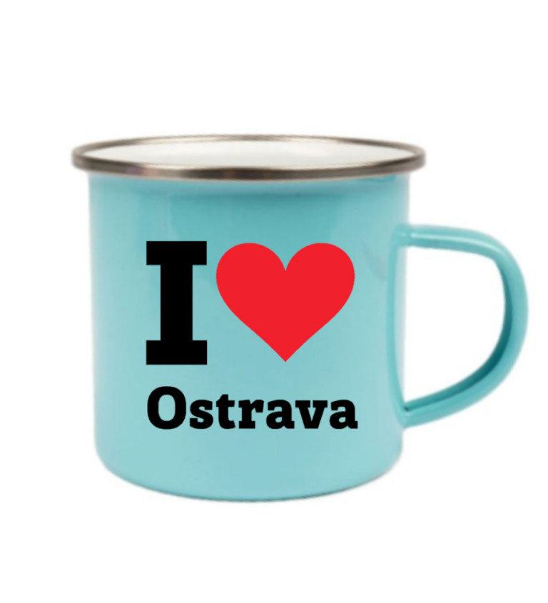Modrý plecháček: I love Ostrava